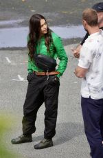 JESSICA ALBA on the Set of The Mark at Gold Coast in Australia 10/13/2025