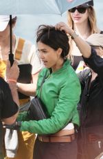 JESSICA ALBA on the Set of The Mark at Gold Coast in Australia 10/13/2025