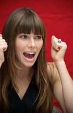 JESSICA BIEL at Playing For Keeps Press Conference 11/19/2012