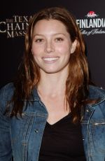 JESSICA BIEL at Texas Chainsaw Massacre Halloween Party in West Hollywood 10/31/2003