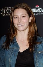 JESSICA BIEL at Texas Chainsaw Massacre Halloween Party in West Hollywood 10/31/2003