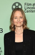 JODIE FOSTER at A Private Life Screening at 63rd New York Film Festival 10/05/2025