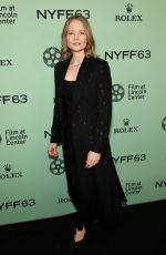 JODIE FOSTER at A Private Life Screening at 63rd New York Film Festival 10/05/2025