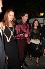 JOEU KING Leaves Chateau Marmont with a Friend in Los Angeles 10/18/2025