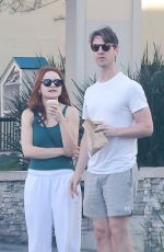 JOEY KING and Steven Piet Out for Coffee in Los Feliz 09/30/2025
