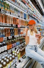 JORDYN JONES for Erewhon Cherry Crush Smoothie, October 2025