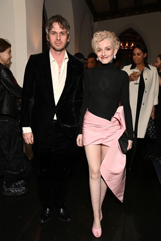 JULIA GARNER Arrives at Vogue World: Hollywood 2025 Afterparty at Chateau Marmont in Los Angeles 10/26/2025