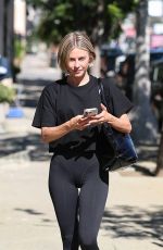 JULIANNE HOUGH Leaves DWTS Studio in Los Angeles 10/29/2025