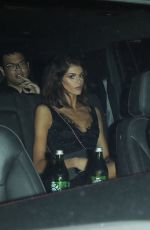 KAIA GERBER Arrives at Armani Academy Museum Gala Afterparty at Chateau Marmont in West Hollywood 10/18/2025