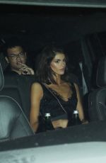 KAIA GERBER Arrives at Armani Academy Museum Gala Afterparty at Chateau Marmont in West Hollywood 10/18/2025