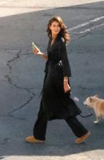KAIA GERBER on the Set of The Shards in Los Angeles 10/24/2025