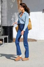 KAIA GERBER on the Set of The Shards in Los Angeles 10/24/2025