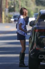 KAIA GERBER Out and About in Los Angeles 09/30/2025