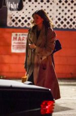 KAIA GERBER Out for Dinner with Friends at Pace Restaurant in Los Angeles 10/28/2025