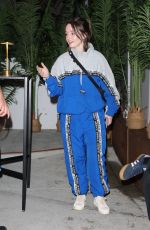 KAITLYN DEVER Arrives at Vas J. Morgan
