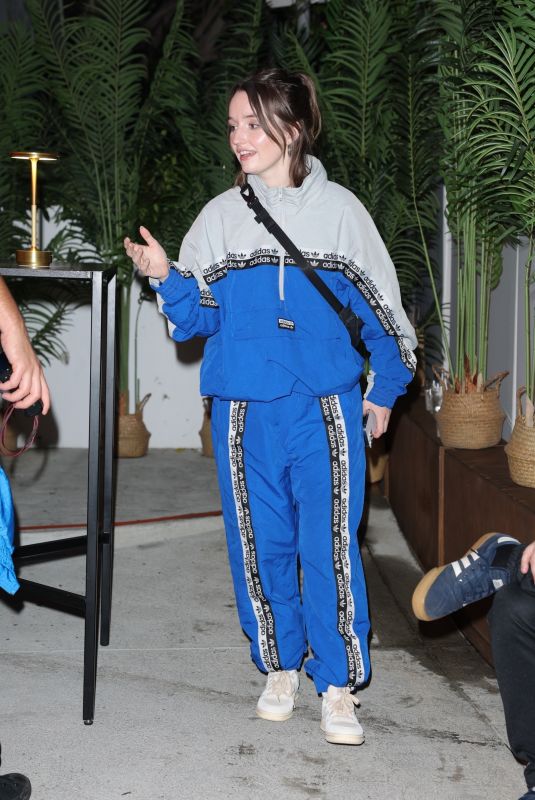 KAITLYN DEVER Arrives at Vas J. Morgan