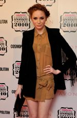 KAREN GILLAN at Cosmopolitan Ultimate Women of the Year Awards 11/02/2010
