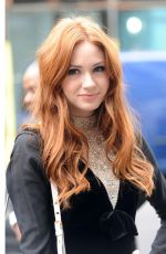KAREN GILLAN Visits Radio One in London 11/21/2011