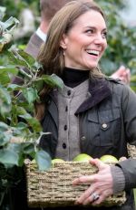 KATE MIDDLETON at Northern Ireland Fire & Rescue Service: Learning & Development College + Mallon Farm in Cookstown 10/14/2025