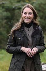 KATE MIDDLETON at Northern Ireland Fire & Rescue Service: Learning & Development College + Mallon Farm in Cookstown 10/14/2025