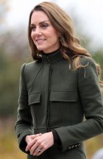 KATE MIDDLETON at Northern Ireland Fire & Rescue Service: Learning & Development College + Mallon Farm in Cookstown 10/14/2025