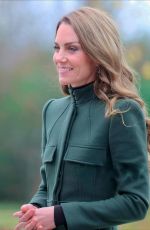 KATE MIDDLETON at Northern Ireland Fire & Rescue Service: Learning & Development College + Mallon Farm in Cookstown 10/14/2025