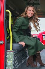 KATE MIDDLETON at Northern Ireland Fire & Rescue Service: Learning & Development College + Mallon Farm in Cookstown 10/14/2025