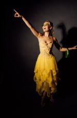 KELLI BERGLUND at a Halloween Photoshoot, October 20025