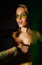 KELLI BERGLUND at a Halloween Photoshoot, October 20025