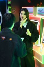 KENDALL JENNER at Medicube Pop Up in New York City 10/27/2025
