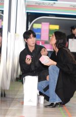 KENDALL JENNER at Medicube Pop Up in New York City 10/27/2025