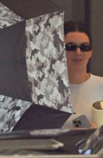 KENDALL JENNER Leaves a Medical Building in Beverly Hills 10/08/2025