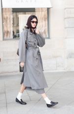 KENDALL JENNER Leaves Schiaparelli Store at Paris Fashion Week in Paris 10/01/2025