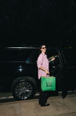 KENDALL JENNER Makes Several Stops for Tailgate with 818 Powered by Uber Eats in Dallas 10/11/2025