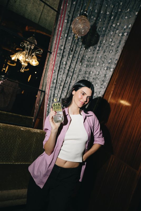 KENDALL JENNER Makes Several Stops for Tailgate with 818 Powered by Uber Eats in Dallas 10/11/2025
