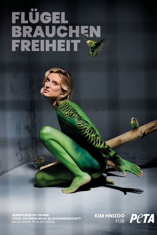 KIM HNIZDO for PETA, October 2025