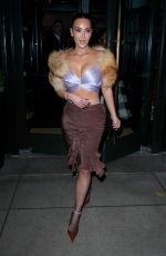 KIM KARDASHIAN and SARAH PAULSON Night Out in New York 10/28/2025