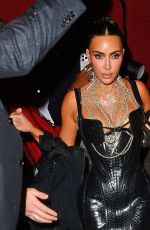 KIM KARDASHIAN Arrives at All