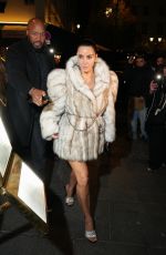 KIM KARDASHIAN Arrives at Leonardo DiCaprio