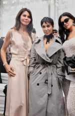 KIM KARDASHIAN Arrives at Maison Margiela Show at Paris Fashion Week 10/04/2025