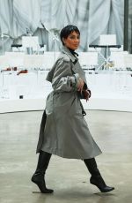 KIM KARDASHIAN Arrives at Maison Margiela Show at Paris Fashion Week 10/04/2025