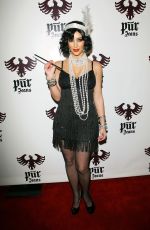 KIM KARDASHIAN at Pur Jeans Halloween Bash in Los Angeles 10/31/2008