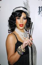 KIM KARDASHIAN at Pur Jeans Halloween Bash in Los Angeles 10/31/2008