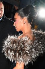KIM KARDASHIAN Leaves Surrey Hotel in New York 10/27/2025