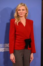 KIRSTEN DUNST at Roofman Headline Gala at 69th BFI London Film Festival 10/14/2025