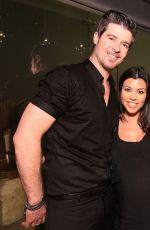 KOURNTEY KARDASHIAN at Grand Opening of Gourmet Bistro AnQi 12/03/2009