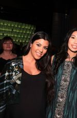 KOURNTEY KARDASHIAN at Grand Opening of Gourmet Bistro AnQi 12/03/2009