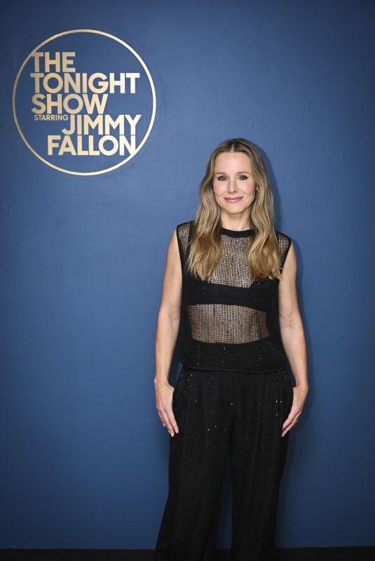 KRISTEN BELL at Tonight Show Starring Jimmy Fallon 10/23/2025
