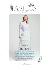 KRISTEN BELL in Red Magazine, UK December 2025