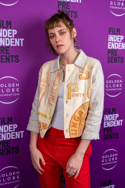KRISTEN STEWART at Film Independent Screening of The Chronology of Water in Los Angeles 10/28/2025